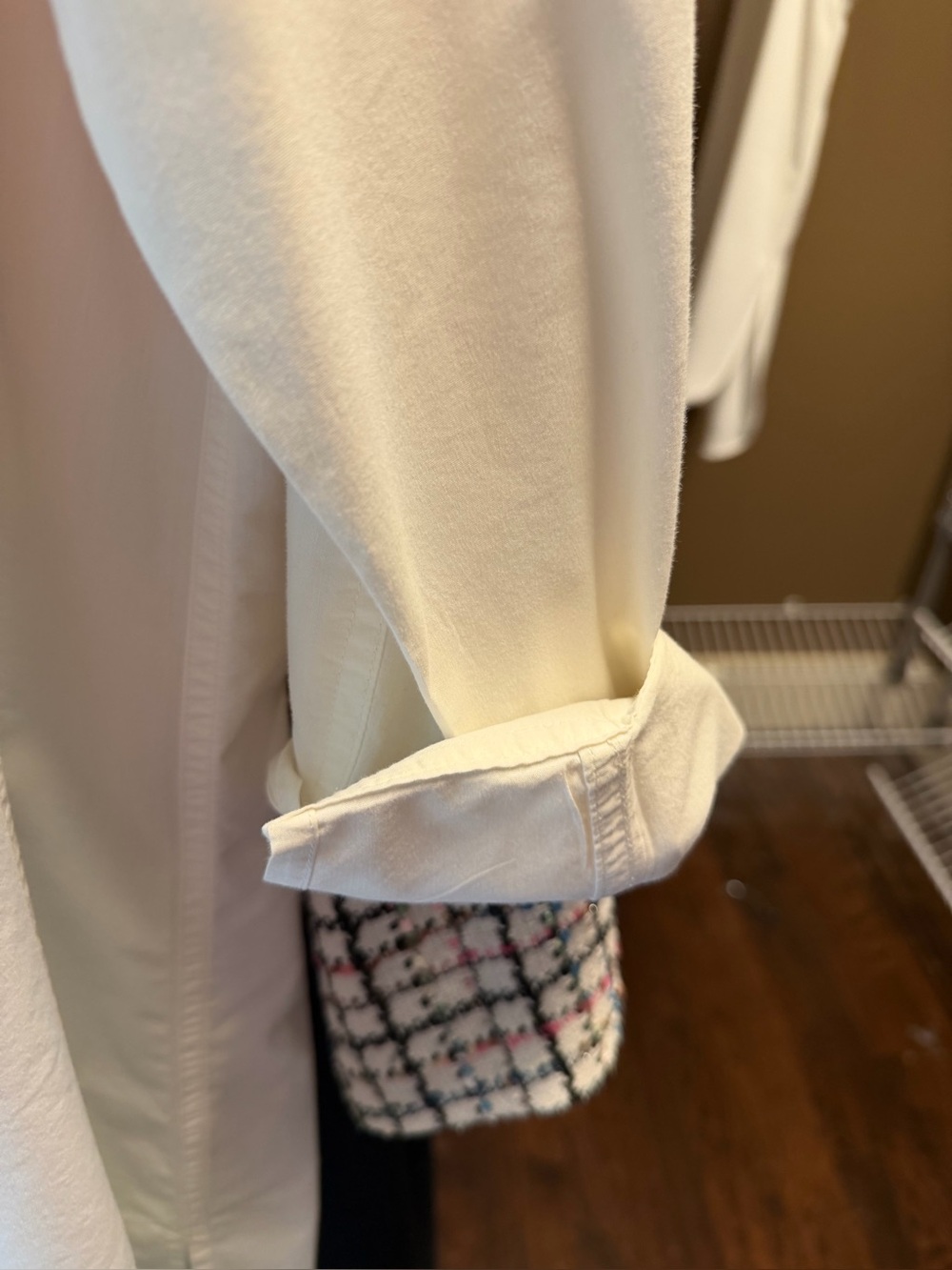 Chico’s Cream Blouse Lightweight Style